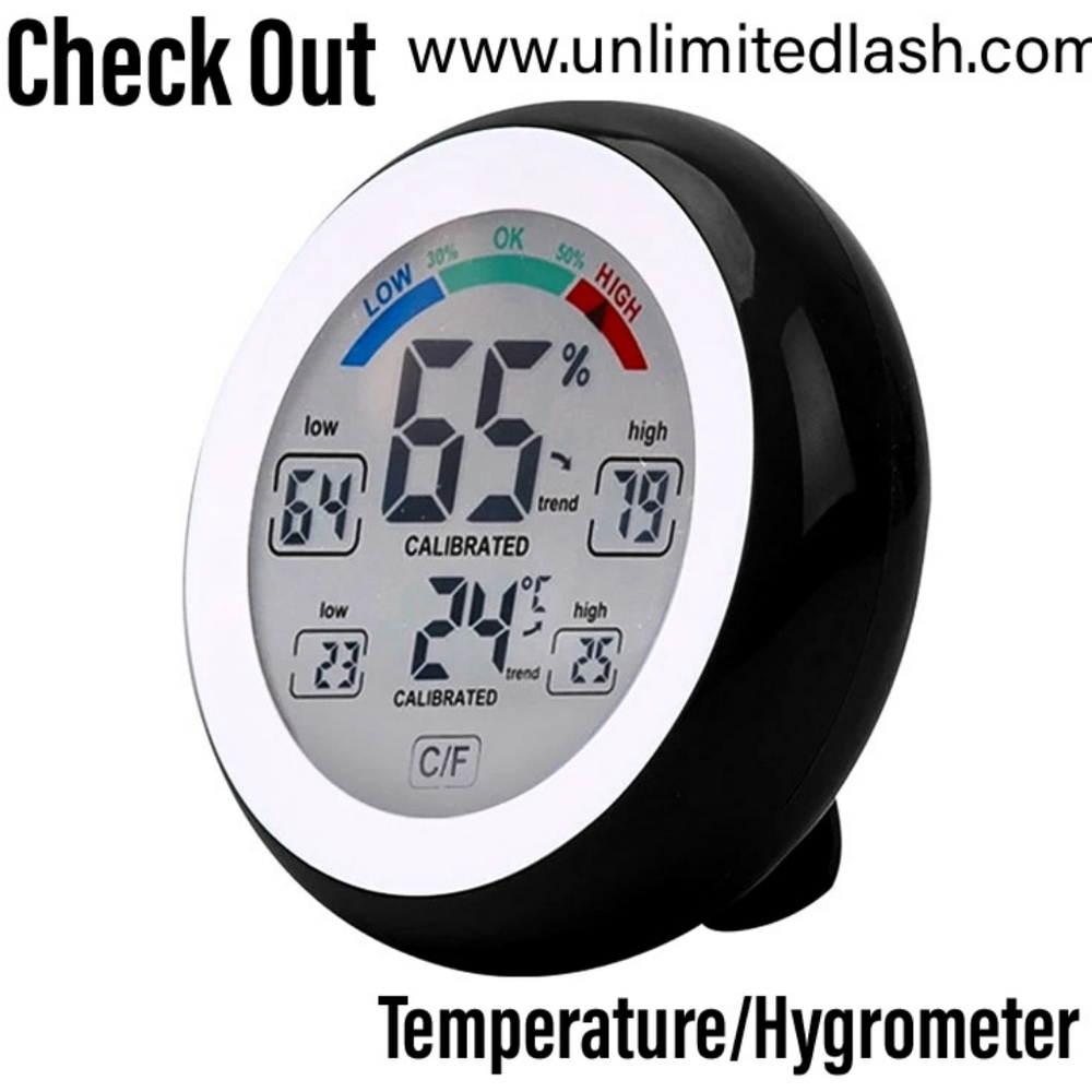 Digital LCD Hygrometer/Temperature Display